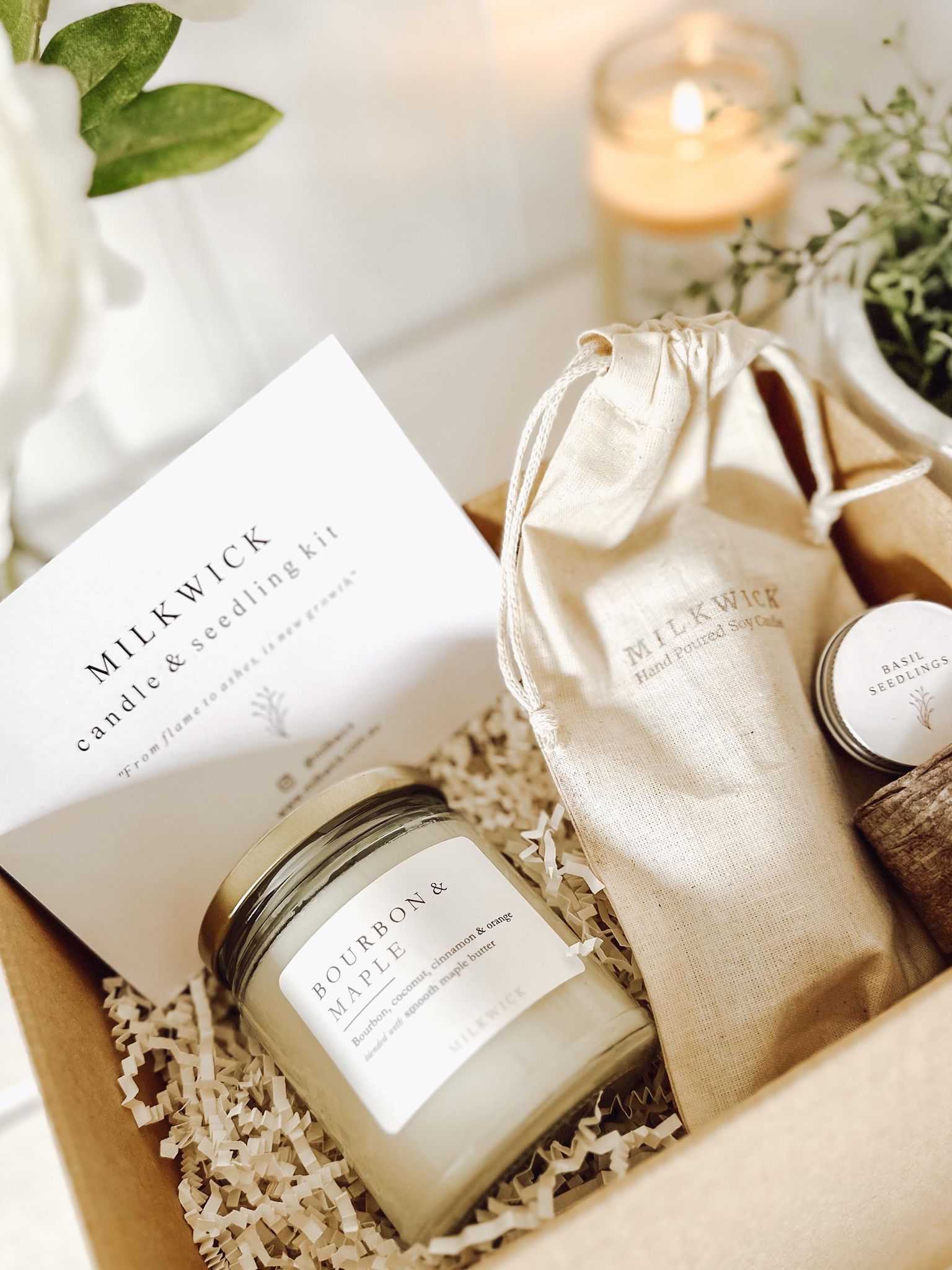 Candle & Seedling Kit – Milkwick